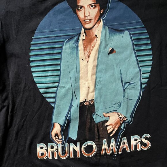 Bruno Mars Moonshine Jungle 2013 Concert Tour Graphic T Shirt Size Medium - Picture 4 of 7